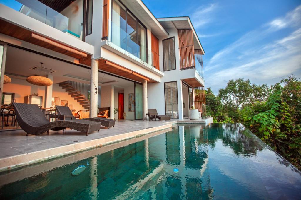 Villa Nour - 3 BR sea view pool villa in Srithanu – Koh Phangan