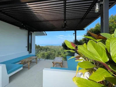 Villa Nour - 3 BR sea view pool villa in Srithanu – Photos 5